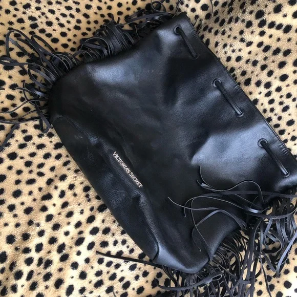 Victoria’s Secret Fringe Black Backpack - Picture 3 of 8